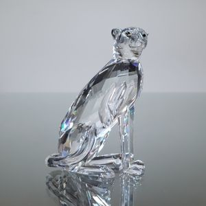 Swarovski Crystal Cheetah V2 Tail Up African Wildlife 183225